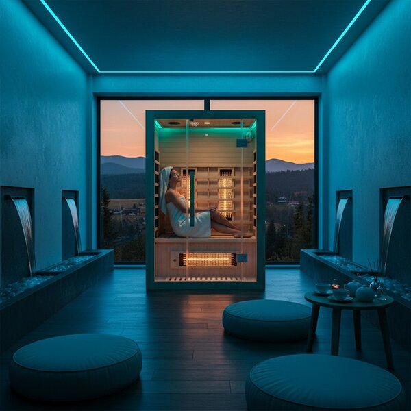 BPS-koupelny Infrasauna Alta 2 120x105, 2-3 osoby
