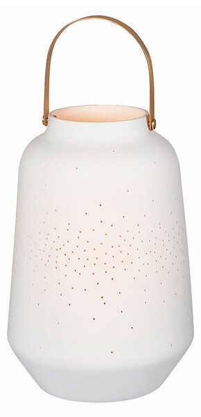 Porcelánový lampáš Holes 26,5 cm