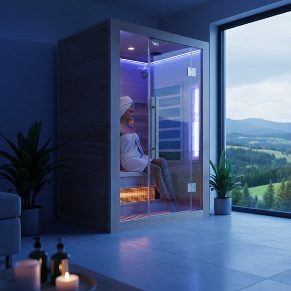BPS-koupelny Infrasauna Alta 2 120x105, 2-3 osoby