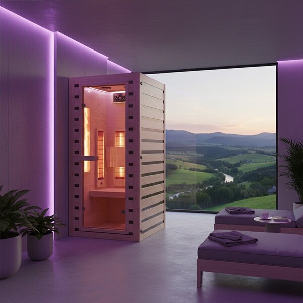 BPS-koupelny Infrasauna Tromso 1 90x90, 1 osoba