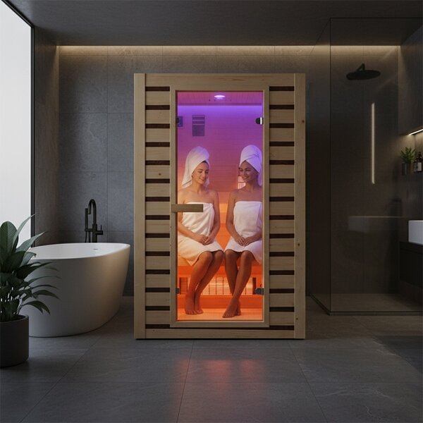 BPS-koupelny Infrasauna Tromso 2 120x105, 1-2 osoby