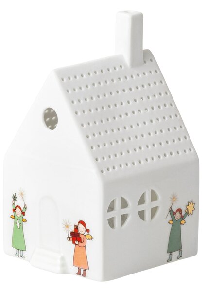 Porcelánový LED lampáš Heavenly Sisters