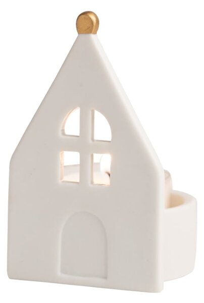 Porcelánový svietnik Dream House – set 2 ks