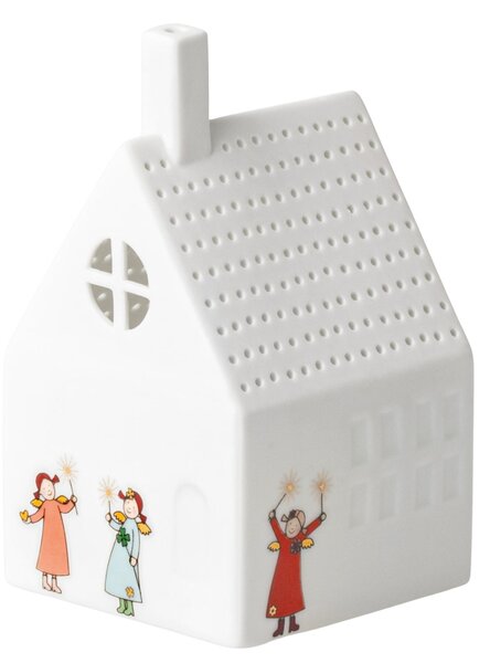 Porcelánový LED lampáš Heavenly Sisters