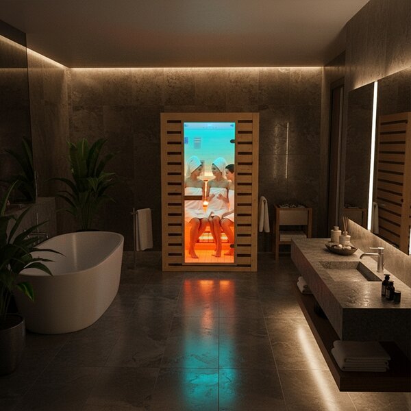 BPS-koupelny Infrasauna Tromso 2 120x105, 1-2 osoby