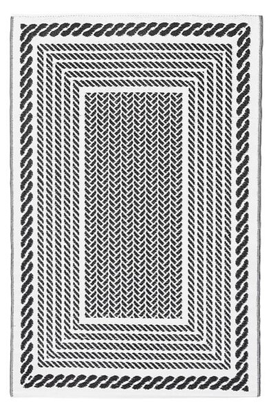 MUZZA Vonkajší koberec sankas 150 x 210 cm biely