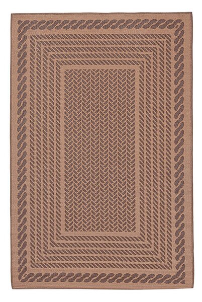 MUZZA Vonkajší koberec sankas 180 x 270 cm hnedý