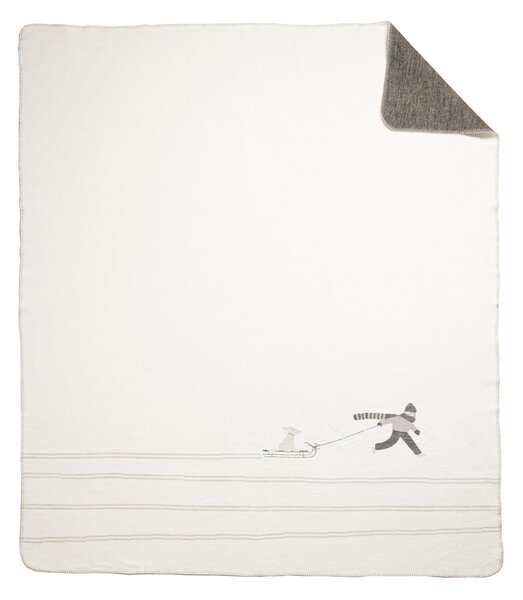 Bavlnená deka Snowy Day 150 × 200 cm