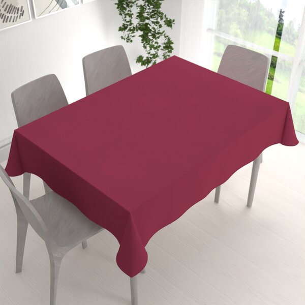 Biante Dekoračný obdĺžnikový obrus BKS-414 Malinovo červený 50x100 cm