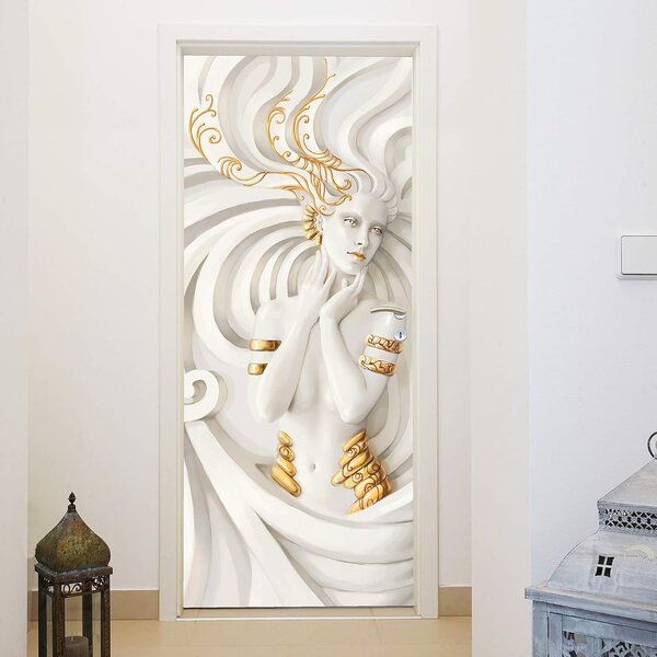 Fototapeta na dvere GOLDEN MERMAID 86x200 cm