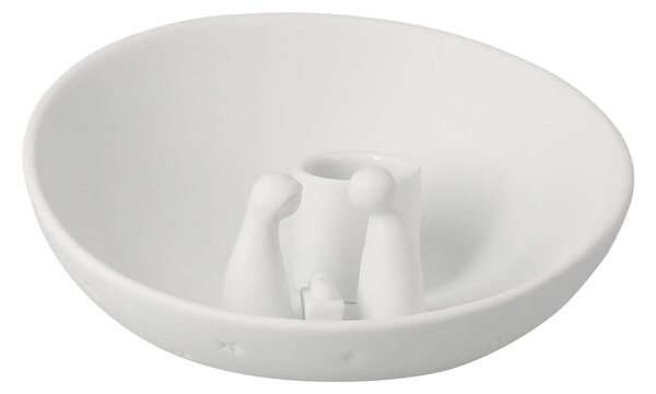 Porcelánový svietnik Crib Ø 12,5 cm