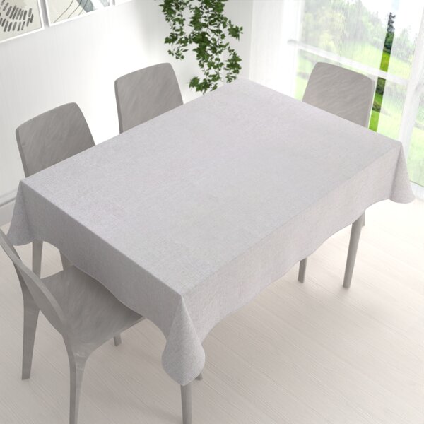 Biante Dekoračný obdĺžnikový obrus BKW-206 Svetlo sivobéžový žíhaný 50x100 cm