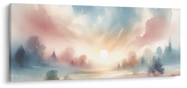 Obraz - Elegantná krajina (120x50 cm)