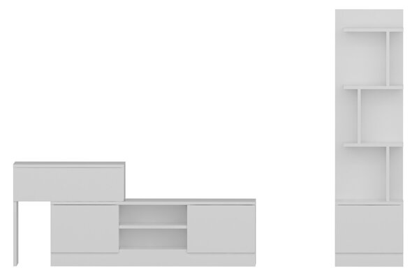 Kalune Design Obývacia stena TEAM 120 cm biela