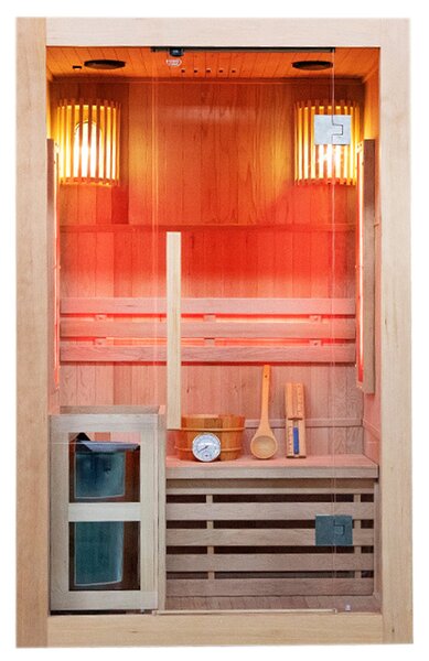BPS-koupelny Fínska sauna KEMI1 120x105, 1-2 osoby