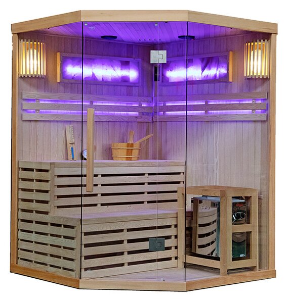 BPS-koupelny Fínska sauna KEMI4 150x150, 4-5 osôb