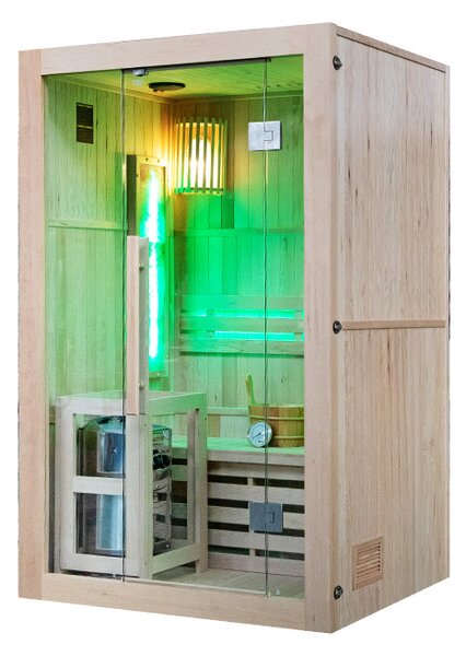 BPS-koupelny Fínska sauna KEMI1 120x105, 1-2 osoby