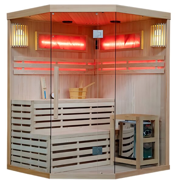 BPS-koupelny Fínska sauna KEMI4 150x150, 4-5 osôb