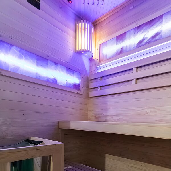 BPS-koupelny Fínska sauna LARK2 120x120, 2 osoby