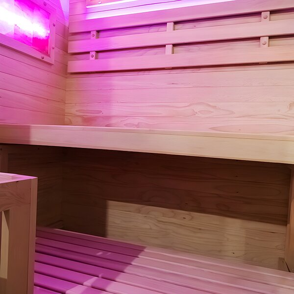 BPS-koupelny Fínska sauna LARK2 120x120, 2 osoby