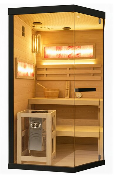 BPS-koupelny Fínska sauna LARK2 120x120, 2 osoby