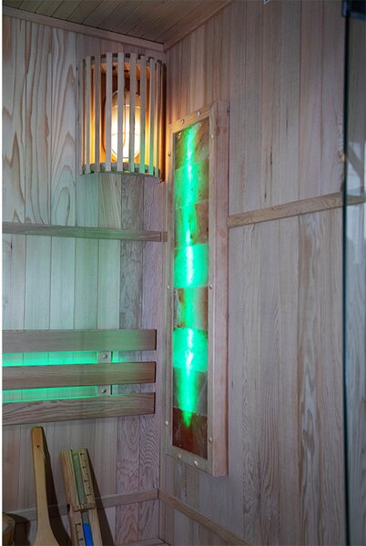 BPS-koupelny Fínska sauna KEMI1 120x105, 1-2 osoby