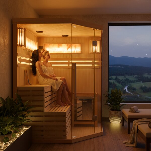BPS-koupelny Fínska sauna KEMI4 150x150, 4-5 osôb
