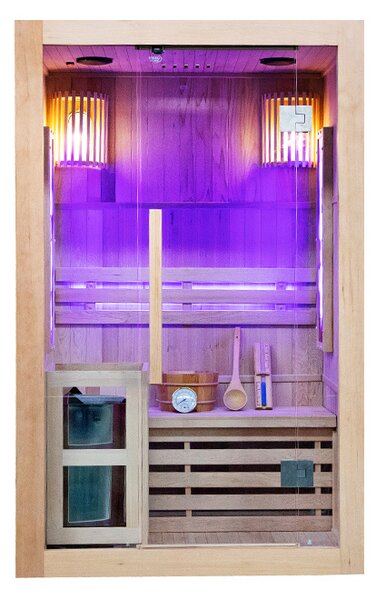 BPS-koupelny Fínska sauna KEMI1 120x105, 1-2 osoby
