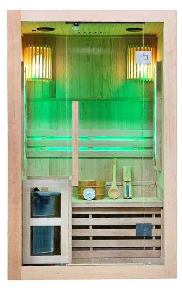 BPS-koupelny Fínska sauna KEMI1 120x105, 1-2 osoby