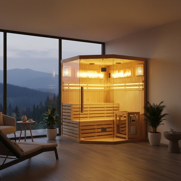BPS-koupelny Fínska sauna KEMI4 150x150, 4-5 osôb
