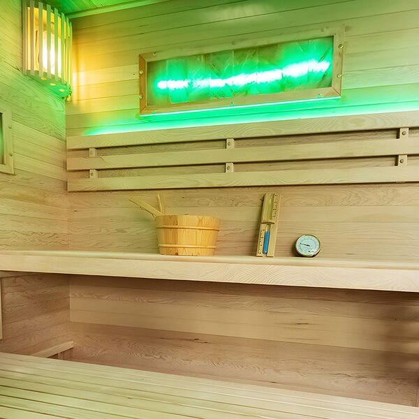 BPS-koupelny Fínska sauna LARK5 WD 180x160, 4-5 osôb