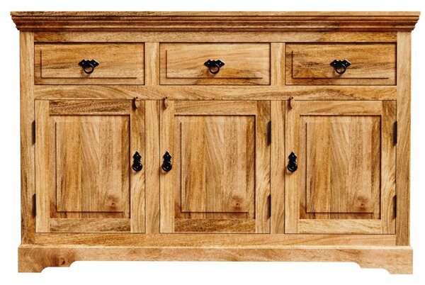 Komoda Guru 140x90x45 indický masív mango