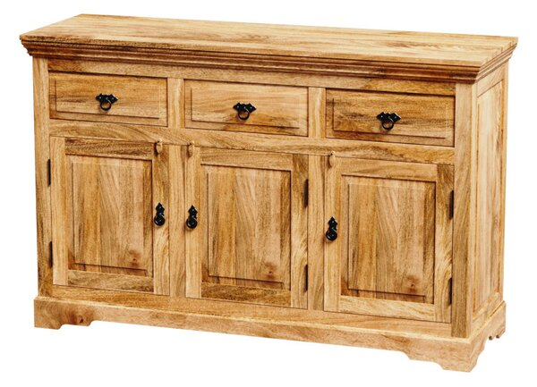 Komoda Guru 140x90x45 indický masív mango