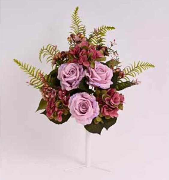 Kytica ruží, hortenzia horizontálna 60 cm, fialová