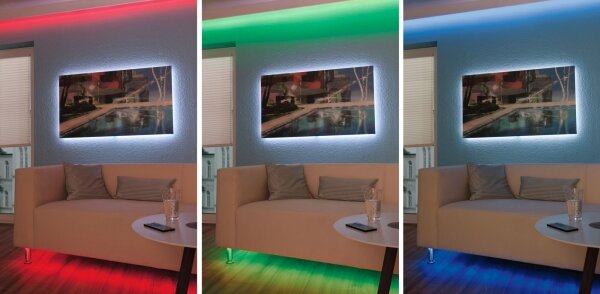 Paulmann 3988 - LED RGBW/13W Stmievateľný pás TIP 5 m 230V + diaľkové ovládanie