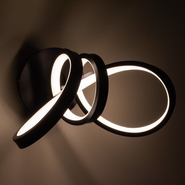 Nástenné LED svietidlo Tesoro, 1x LED 15w, 4000k, b