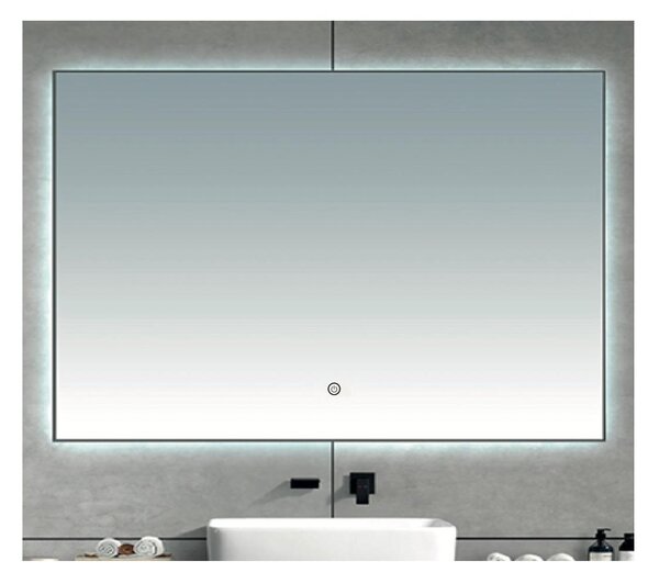 Brilagi - LED kúpeľňové zrkadlo DESIO LED/28W/230V 60x80 cm IP44 CRI 90 stmievateľné + CCT