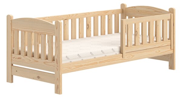 Detská posteľ Alvins 70x140 so zásuvkami - borovica