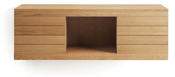 MUZZA Skrinka pod umývadlo tinye 120 x 45 cm prírodná