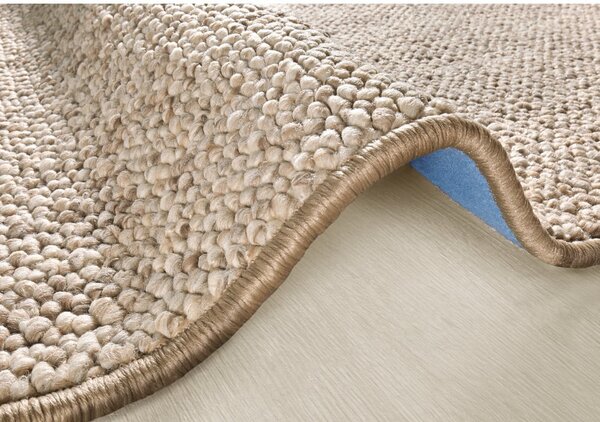 Svetlohnedý behúň 80x200 cm Wolly – BT Carpet