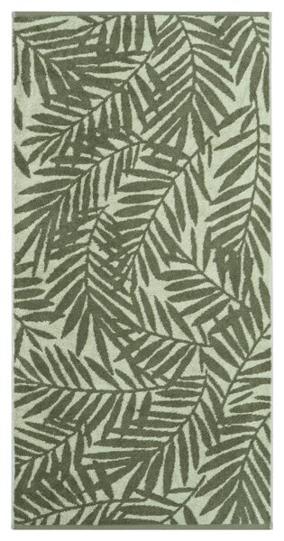 UTERÁK, 70/140 cm, zlatá, lesná zelená, béžovohnedá Cawoe - Kúpeľňový textil