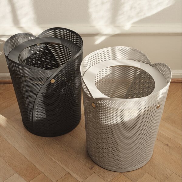 Dizajnový kôš na papier Oya Warm Grey 20 l