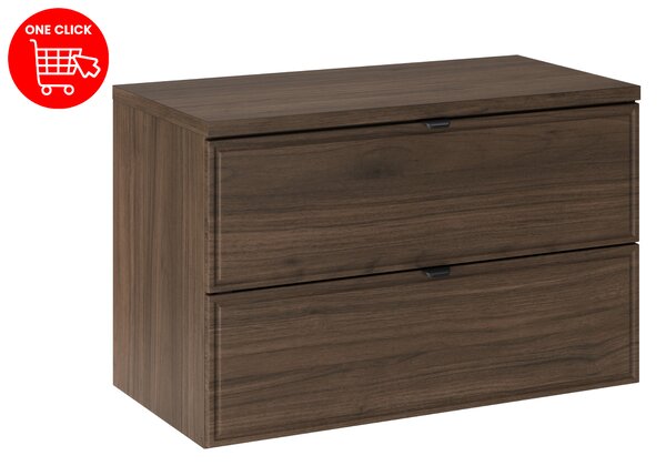 Comad Kúpeľňová skrinka pod doskové umývadlo Terra Villa 80 walnut villa