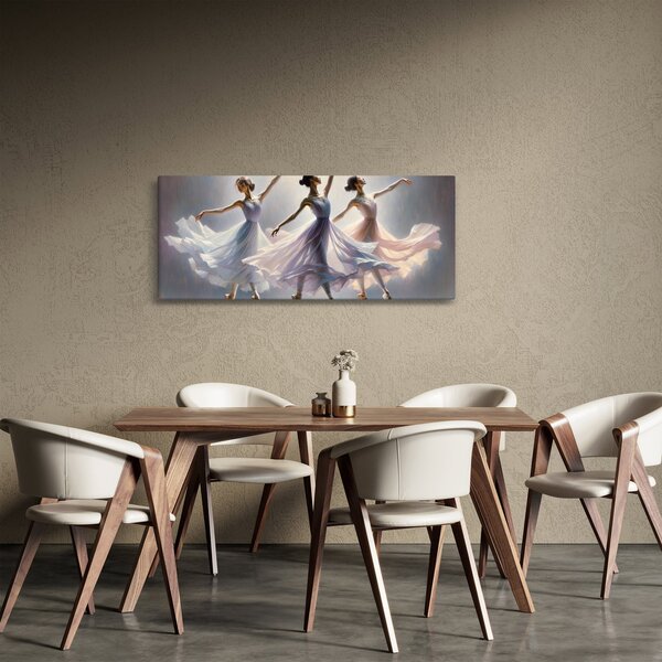 Obraz - Tri baletky (120x50 cm)