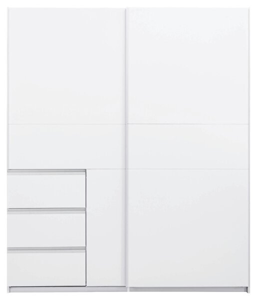 SKRIŇA S POSUVNÝMI DVERAMI, biela, 175/210/61,5 cm P & B - Skrine, Online Only