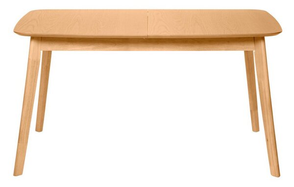 MUZZA Rozkladací stôl kennan 120 (150) x 80 cm prírodný