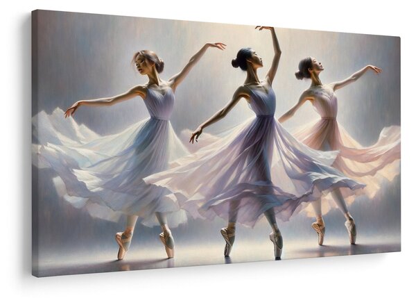 Obraz - Tri baletky (90x60 cm)