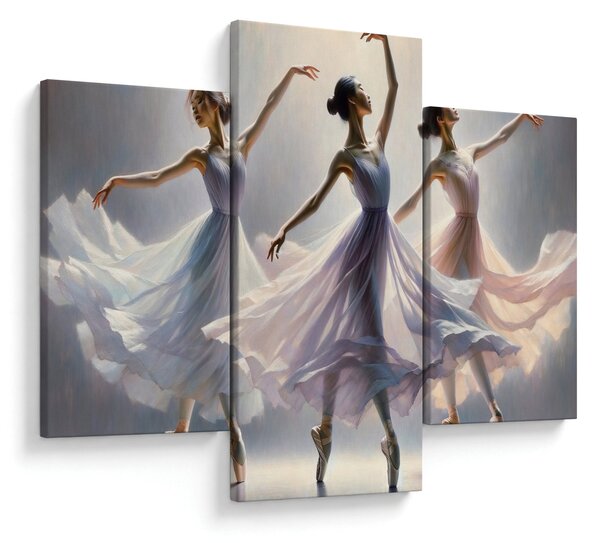 Obraz - Tri baletky (90x60 cm)