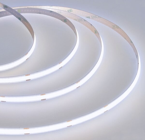 SOLIGHT LED COB pásik 3m 7W/m 500lm/m 6000K denná modrá USB napájanie vypínač 8mm