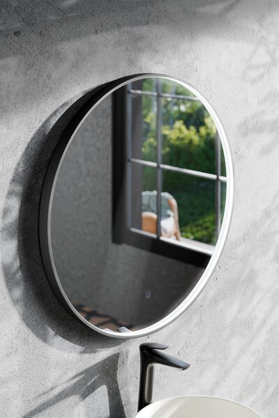 Comad Okrúhle zrkadlo s LED osvetlením Sirius LU 80